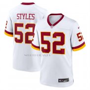 Camiseta NFL Game Washington Commanders Sonny Styles Super Bowl Era Blanco