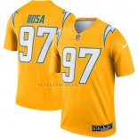 Camiseta NFL Legend Los Angeles Chargers Joey Bosa Inverted Legend Oro