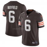 Camiseta NFL Limited Cleveland Browns Baker Mayfield Vapor Marron