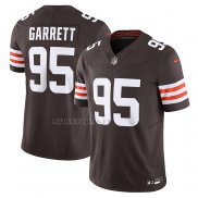 Camiseta NFL Limited Cleveland Browns Myles Garrett Vapor F.U.S.E. Marron