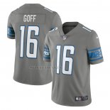 Camiseta NFL Limited Detroit Lions Jared Goff Alterno Vapor Gris