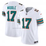 Camiseta NFL Limited Miami Dolphins Jaylen Waddle Vapor F.U.S.E. Blanco2
