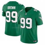 Camiseta NFL Limited Philadelphia Eagles Jerome Brown Alterno Vapor F.U.S.E. Verde