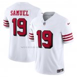 Camiseta NFL Limited San Francisco 49ers Deebo Samuel Vapor F.U.S.E. Blanco2
