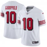 Camiseta NFL Limited San Francisco 49ers Jimmy Garoppolo Color Rush Vapor Untouchable Blanco