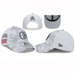 Gorra Pittsburgh Steelers Adjustable 39THIRTY Blanco