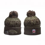 Gorro Beanie Denver Broncos New Era Verde Militar