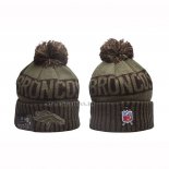 Gorro Beanie Denver Broncos New Era Verde Militar