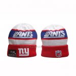 Gorro Beanie New York Giants New Era Sideline Blanco Rojo