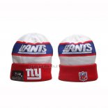 Gorro Beanie New York Giants New Era Sideline Blanco Rojo