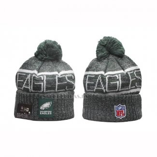 Gorro Beanie Philadelphia Eagles New Era Verde1