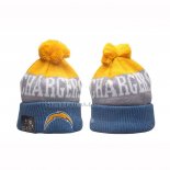 Gorro Beanie San Diego Chargers Sideline Azul Amarillo1
