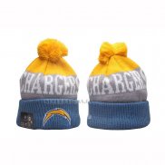 Gorro Beanie San Diego Chargers Sideline Azul Amarillo1