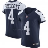 Camiseta NFL Elite Dallas Cowboys Dak Prescott Alterno Vapor Azul
