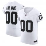 Camiseta NFL Elite Las Vegas Raiders Vapor F.U.S.E. Personalizada Blanco