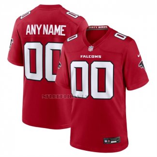 Camiseta NFL Game Atlanta Falcons Personalizada Rojo