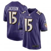 Camiseta NFL Game Baltimore Ravens DeSean Jackson Violeta