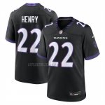 Camiseta NFL Game Baltimore Ravens Derrick Henry Alterno Negro1