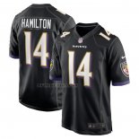 Camiseta NFL Game Baltimore Ravens Kyle Hamilton Negro