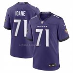 Camiseta NFL Game Baltimore Ravens Olaivavega Ioane 2026 Violeta