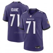 Camiseta NFL Game Baltimore Ravens Olaivavega Ioane 2026 Violeta