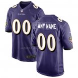 Camiseta NFL Game Baltimore Ravens Personalizada Violeta