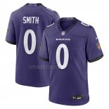 Camiseta NFL Game Baltimore Ravens Roquan Smith Violeta1