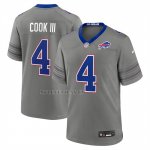 Camiseta NFL Game Buffalo Bills James Cook III Nickel City Gris