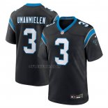 Camiseta NFL Game Carolina Panthers Princely Umanmielen Negro