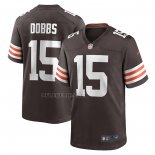 Camiseta NFL Game Cleveland Browns Joshua Dobbs Marron