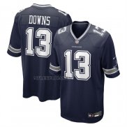 Camiseta NFL Game Dallas Cowboys Caleb Downs 2026 Azul Marino