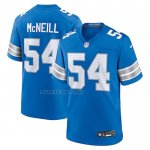 Camiseta NFL Game Detroit Lions Alim McNeill Azul Blanco