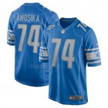 Camiseta NFL Game Detroit Lions Kayode Awosika Primera Azul