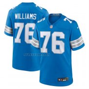 Camiseta NFL Game Detroit Lions Raequan Williams Azul