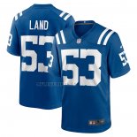 Camiseta NFL Game Indianapolis Colts Isaiah Land 53 Azul