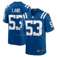 Camiseta NFL Game Indianapolis Colts Isaiah Land 53 Azul