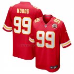 Camiseta NFL Game Kansas City Chiefs Peter Woods 2026 Rojo