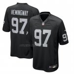 Camiseta NFL Game Las Vegas Raiders Tonka Hemingway Negro