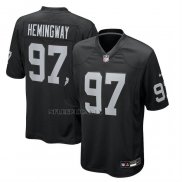 Camiseta NFL Game Las Vegas Raiders Tonka Hemingway Negro