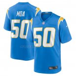 Camiseta NFL Game Los Angeles Chargers David Moa Primera Azul