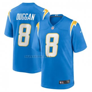 Camiseta NFL Game Los Angeles Chargers Max Duggan Azul