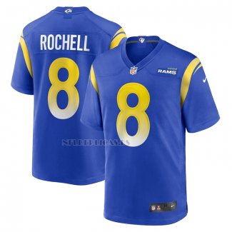 Camiseta NFL Game Los Angeles Rams Robert Rochell Primera Azul