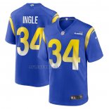 Camiseta NFL Game Los Angeles Rams Tanner Ingle Primera Azul