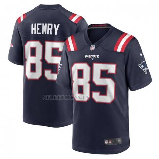 Camiseta NFL Game New England Patriots Hunter Henry Azul