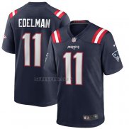 Camiseta NFL Game New England Patriots Julian Edelman Azul