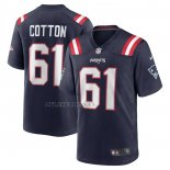Camiseta NFL Game New England Patriots Lester Cotton Sr Azul