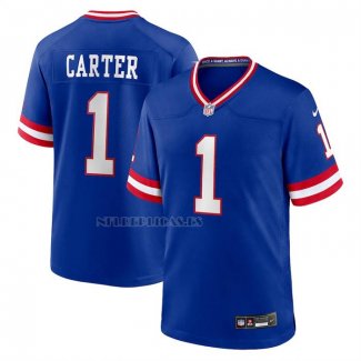 Camiseta NFL Game New York Giants Abdul Carter First Round Pick Alterno Segunda Royal