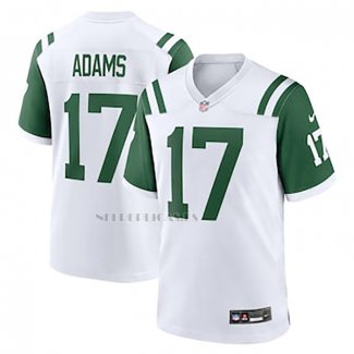 Camiseta NFL Game New York Jets Davante Adams Classics Alterno Blanco