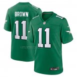 Camiseta NFL Game Philadelphia Eagles A.J. Brown Alterno Verde