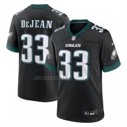 Camiseta NFL Game Philadelphia Eagles Cooper DeJean Alterno Negro
